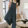 Clothing böhme | Tristin Wide Leg Jumpsuit In Slate Blue