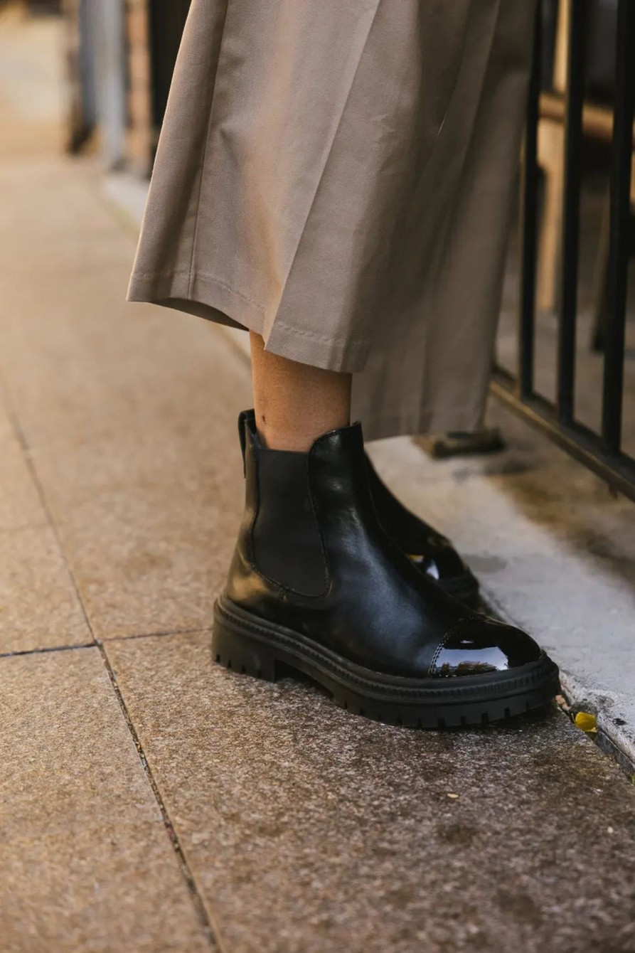 Accessories böhme | Steve Madden Mayslie Leather Boots Black