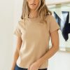 Clothing böhme | Mckenna T-Shirt In Taupe