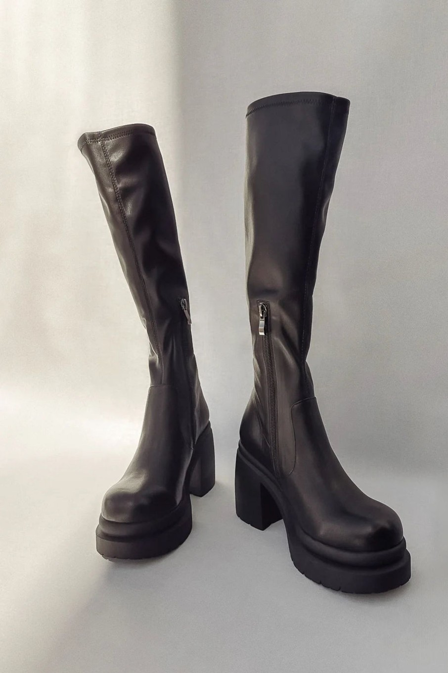 Accessories böhme | Steve Madden Linnie Knee High Boots Black