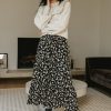 Clothing böhme | Hollis Floral Skirt Black