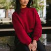 Clothing böhme | Lloyd Cozy Sweater In Red