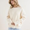 Clothing böhme | Alyssa Knit Sweater In Ivory