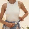 Clothing böhme | Quinn Tank In Ivory