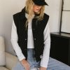 Clothing böhme | Varsity Snap Button Vest Black