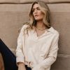 Clothing böhme | Vittoria Oversized Top In Natural