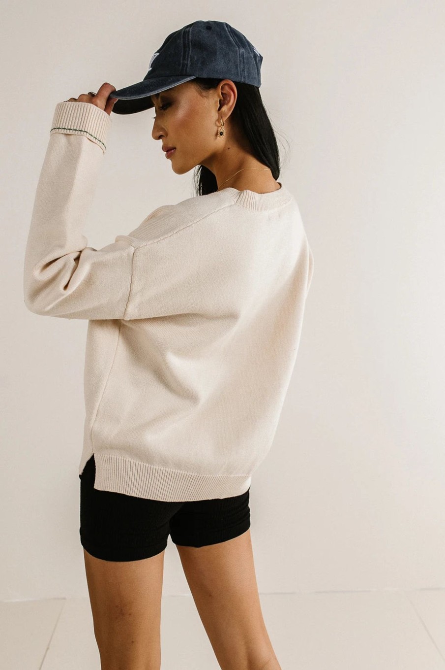 Clothing böhme | Jour De La Terre Sweater Cream