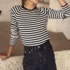 Clothing böhme | Kamila Striped Top Black