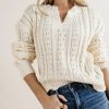 Clothing böhme | Emilia Knit Sweater In Cream