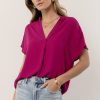 Clothing böhme | Celeste Blouse In Fuchsia