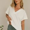 Clothing böhme | Logan Contrast Top In White