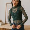 Clothing böhme | Drea Lace Layering Top In Teal