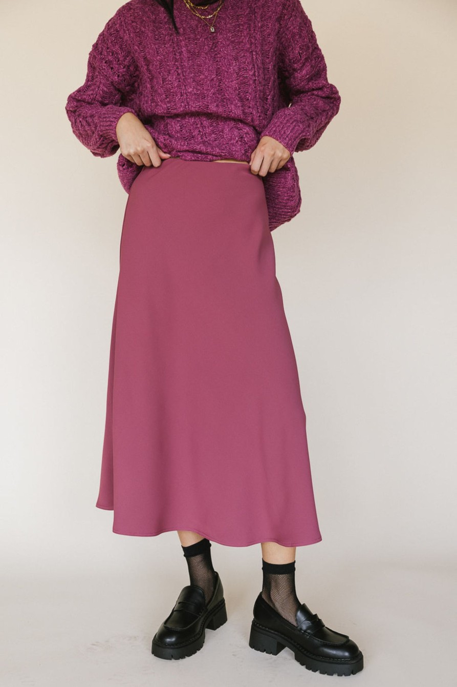 Clothing böhme | Kamila Skirt In Mauve