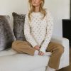 Clothing böhme | Tessa Pointelle Sweater In Cream