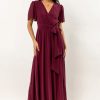 Clothing böhme | Josie Maxi Dress In Burgundy