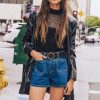 Clothing böhme | Gillian Denim Shorts Dark Wash