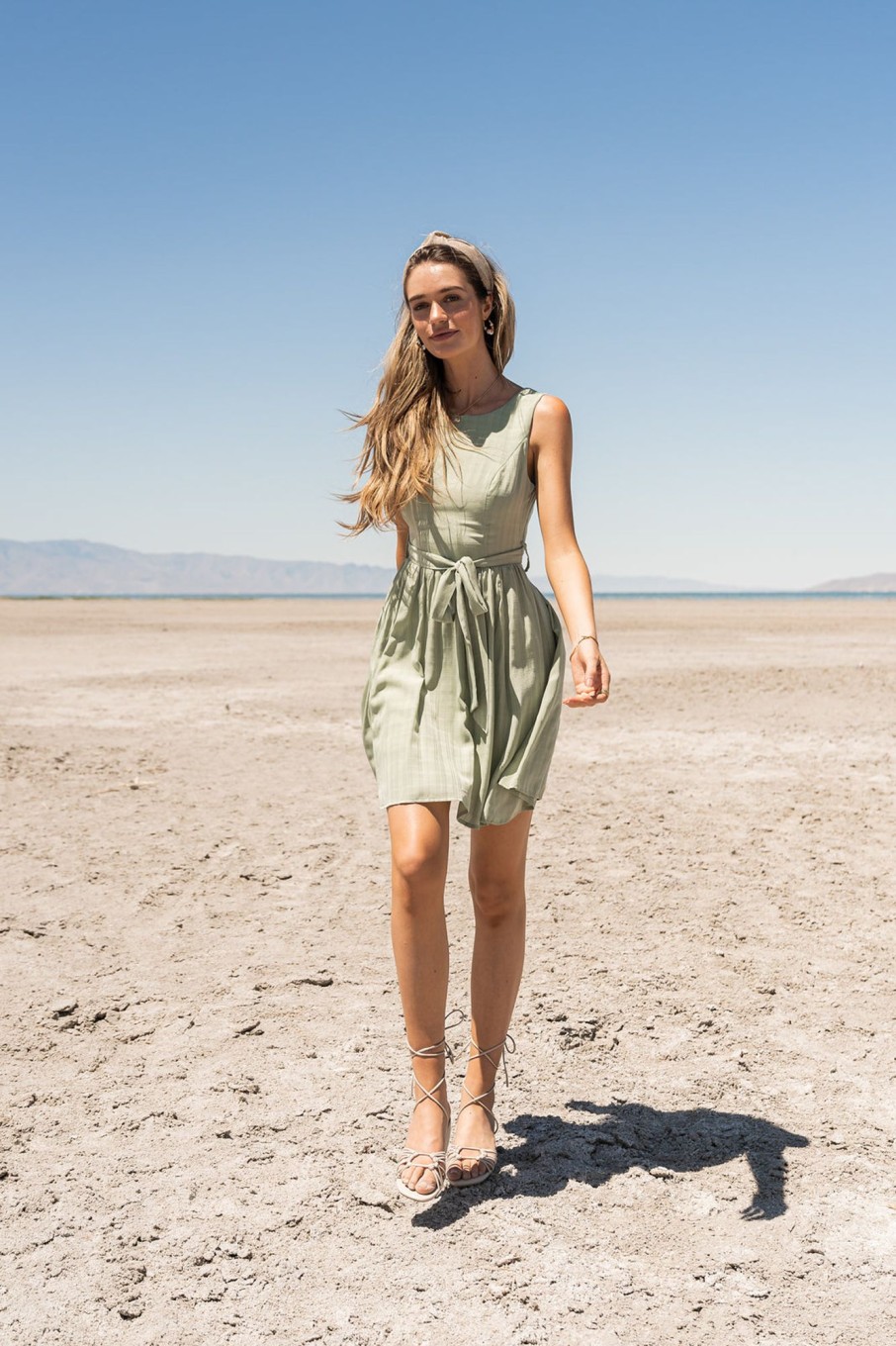 Clothing böhme | Waverly Mini Dress In Sage