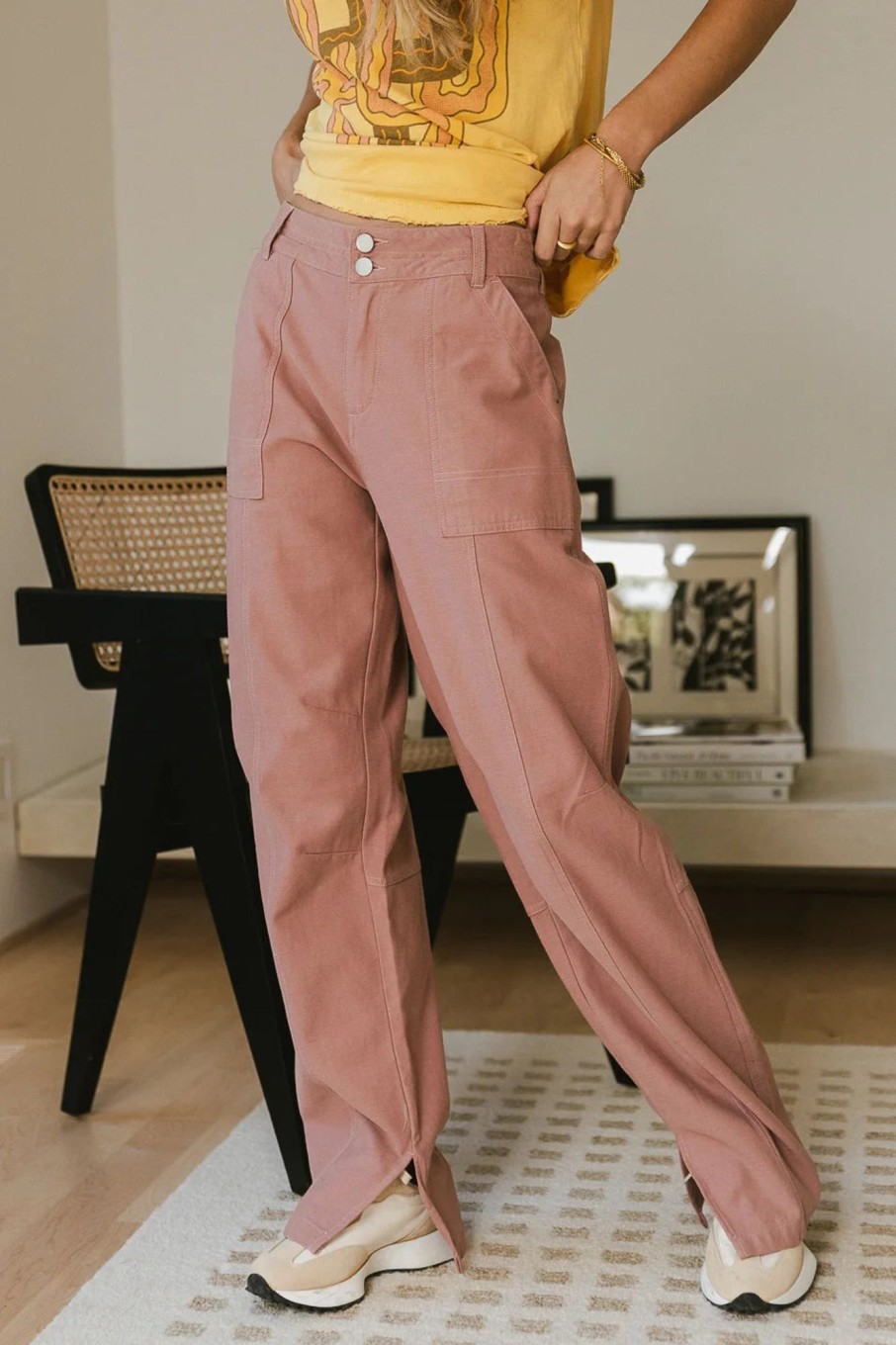 Clothing böhme | Trinity Straight Leg Pants In Lavender