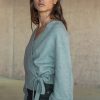 Clothing böhme | Addie Wrap Cardigan In Sage