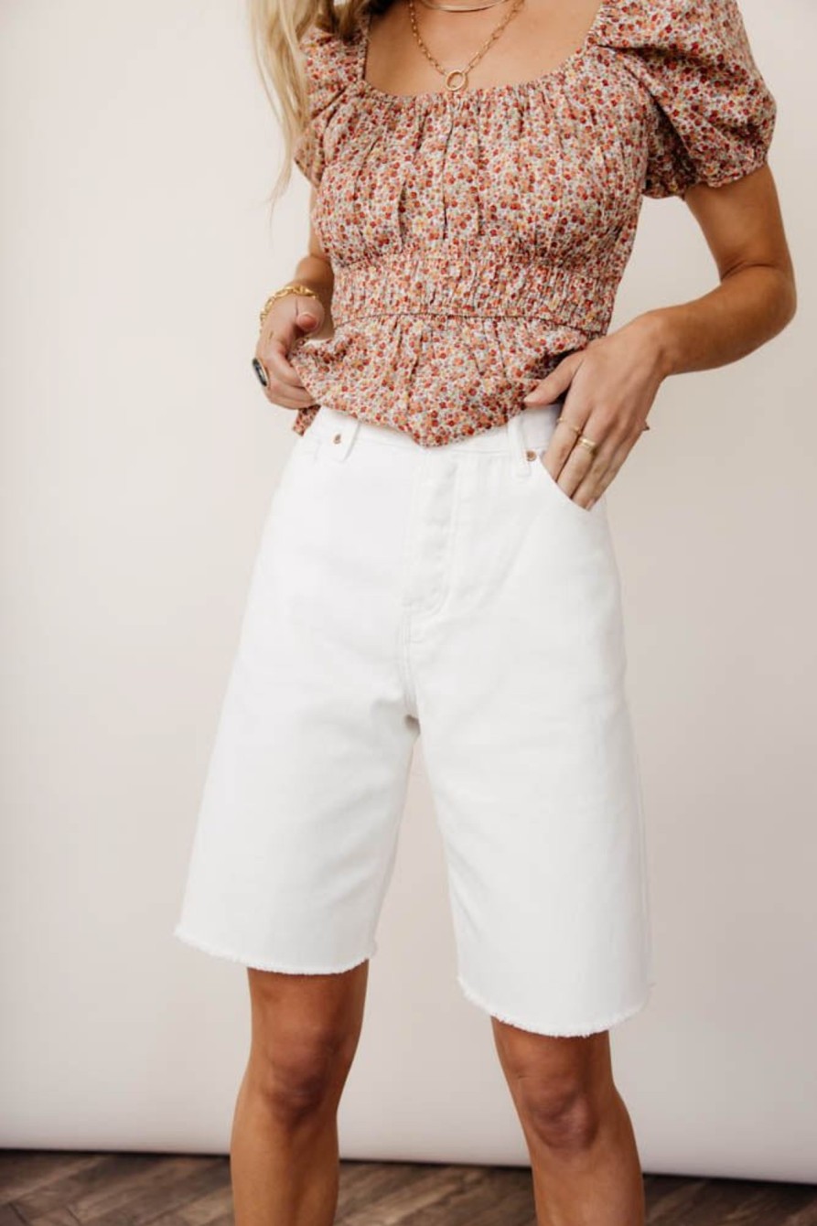 Clothing böhme | Bohme Blaire Bermuda Shorts In White