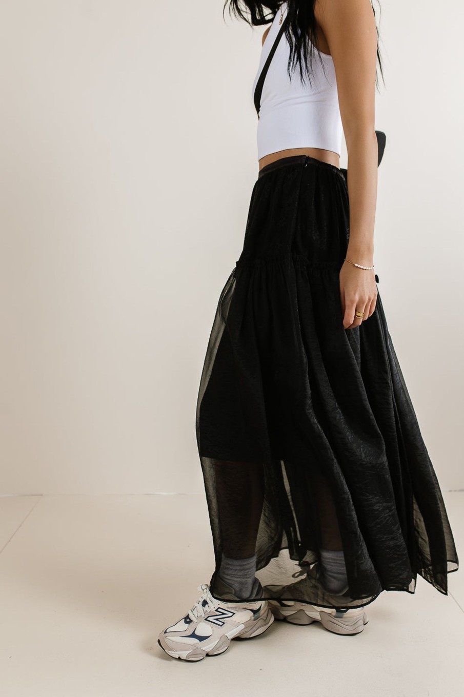 Clothing böhme | Terrin Tulle Skirt In Black