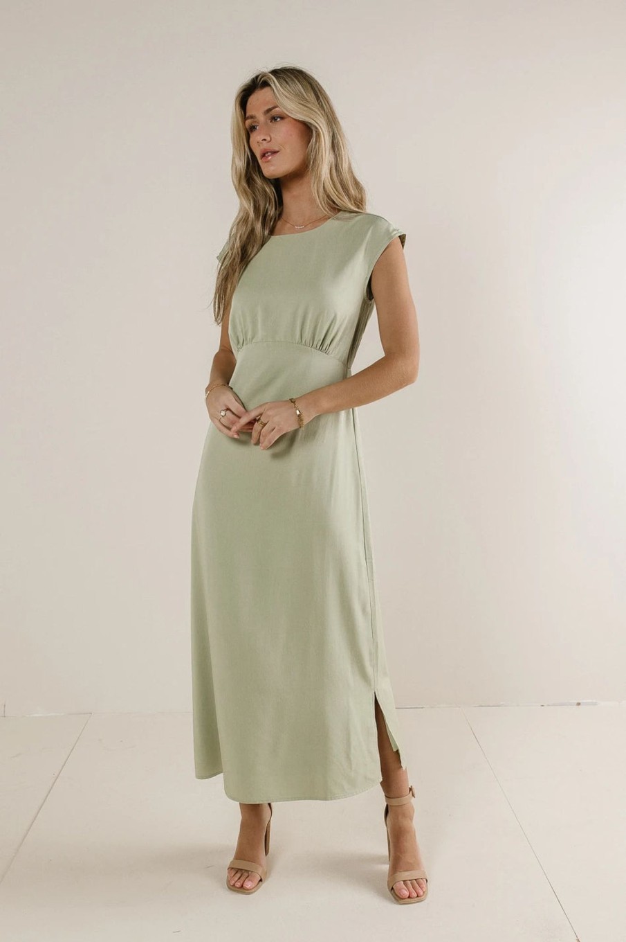 Clothing böhme | Addilyn Midi Dress In Sage