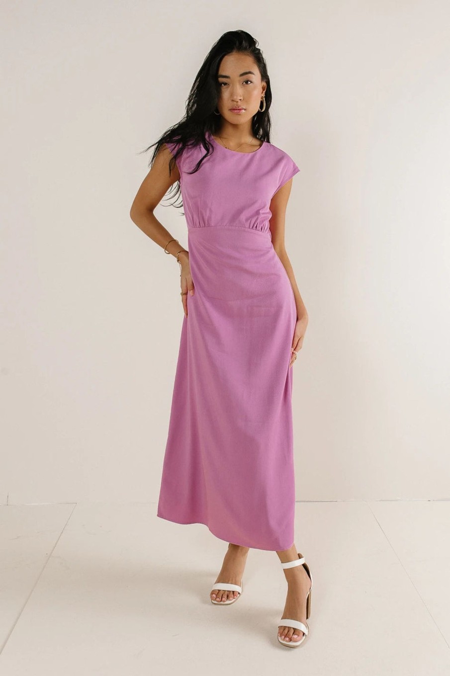 Clothing böhme | Addilyn Midi Dress In Orchid