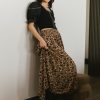 Clothing böhme | Kristina Floral Skirt In Brown