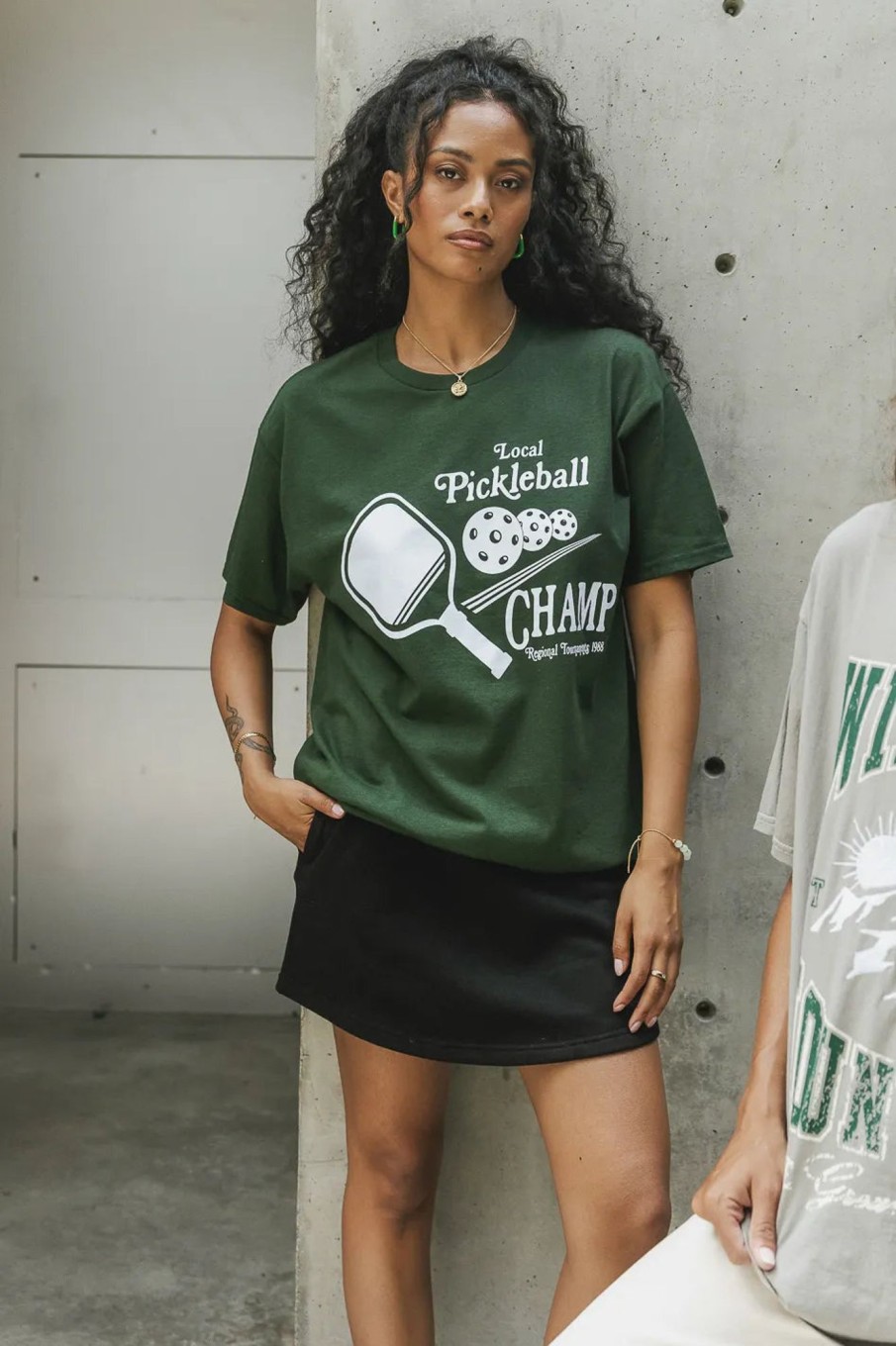 Clothing böhme | Pickleball Graphic Tee Green