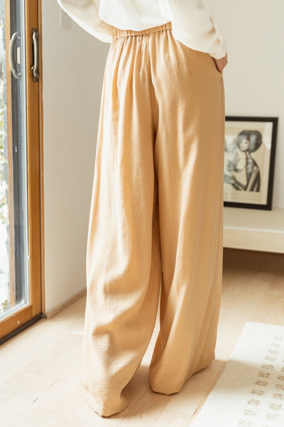 Clothing böhme | Nova Wide Leg Pants In Peach