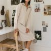 Clothing böhme | Ayden Quarter Zip Dress In Natural