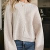 Clothing böhme | Aliyah Knit Sweater In Taupe