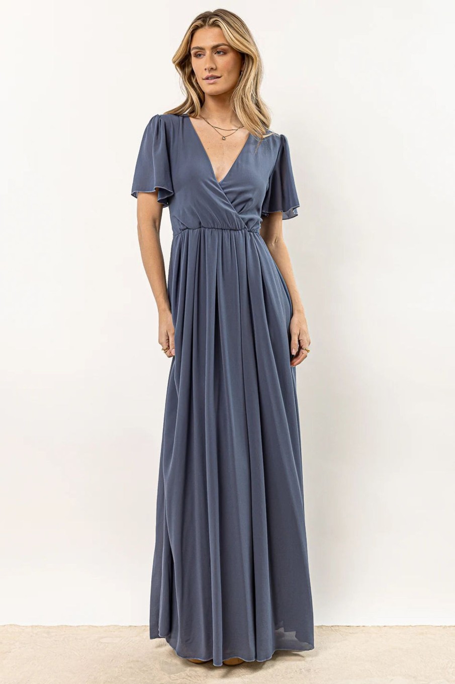 Clothing böhme | Josie Maxi Dress In Slate Blue