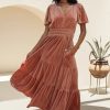 Clothing böhme | Marlowe Velvet Dress In Blush