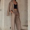 Clothing böhme | Marissa Straight Leg Pants Mocha