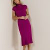 Clothing böhme | Kimi Bodycon Dress In Fuchsia