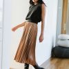 Clothing böhme | Zoe Velour Skirt In Taupe