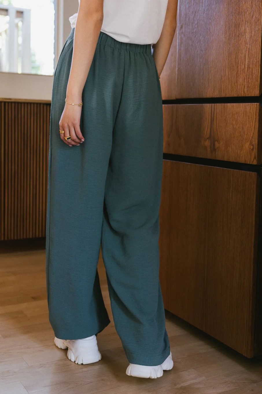 Clothing böhme | Morgan Wide Leg Pants In Teal