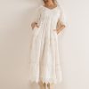 Clothing böhme | Kay Embroidered Dress In Natural