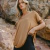 Clothing böhme | Demi Oversized Top In Brown