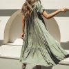 Clothing böhme | Amanda Tiered Dress In Sage