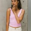 Clothing böhme | Jessica Cropped Tank In Washed Pink