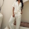 Clothing böhme | Kimberly Checkered Pants Oatmeal