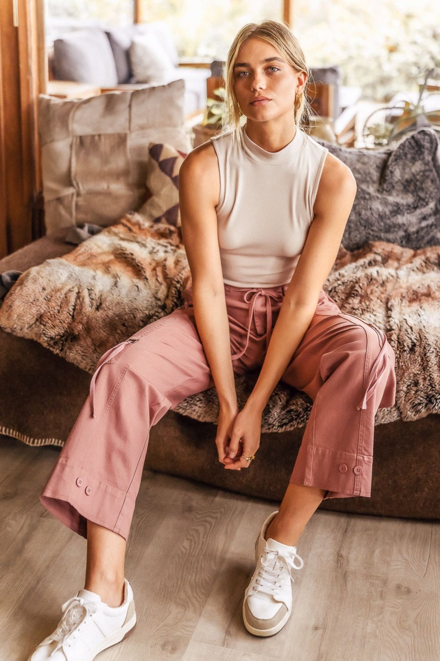 Clothing böhme | Savannah Cargo Pants In Mauve