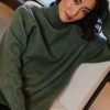 Clothing böhme | Gracie High Neck Sweater In Green