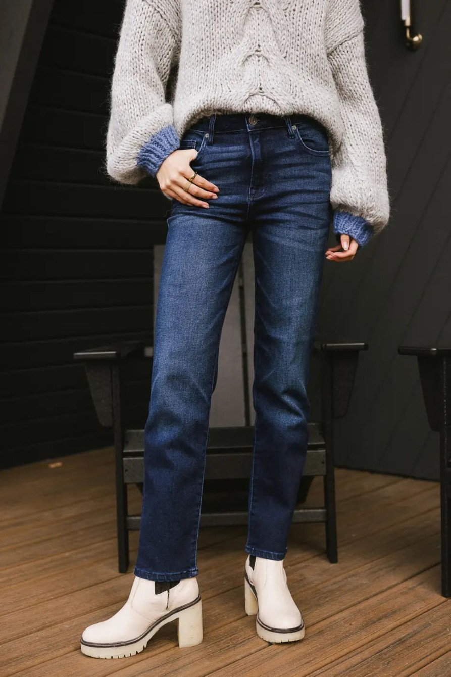 Clothing böhme | Jenni Straight Leg Jeans Dark Wash