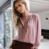 Clothing böhme | Chandler Blouse In Mauve