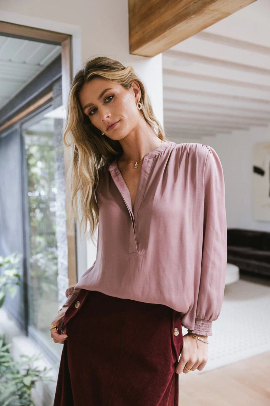 Clothing böhme | Chandler Blouse In Mauve