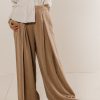 Clothing böhme | Katie Wide Leg Pants In Tan