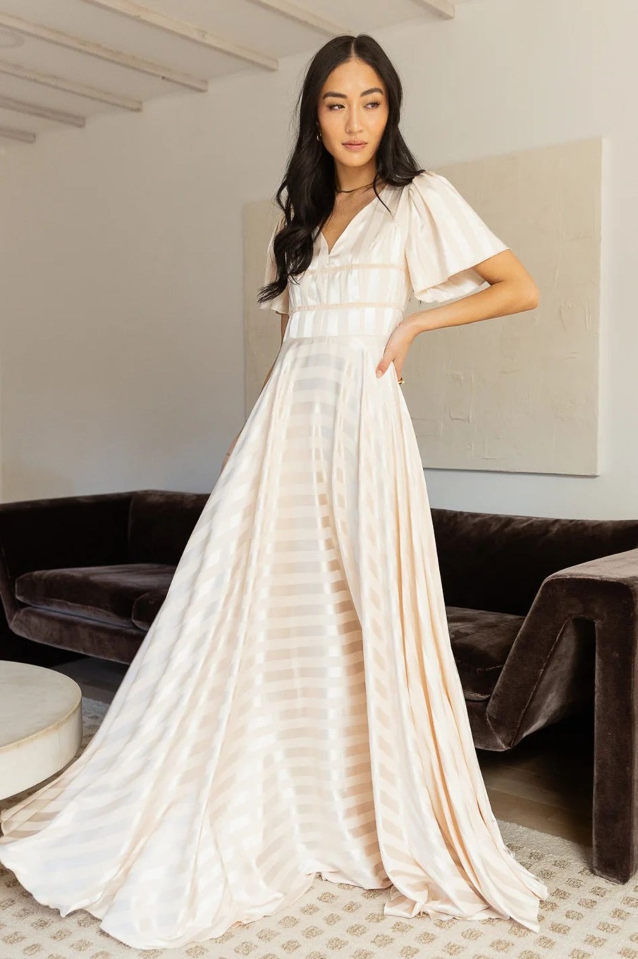 Clothing böhme | Rylee Maxi Dress In Champagne